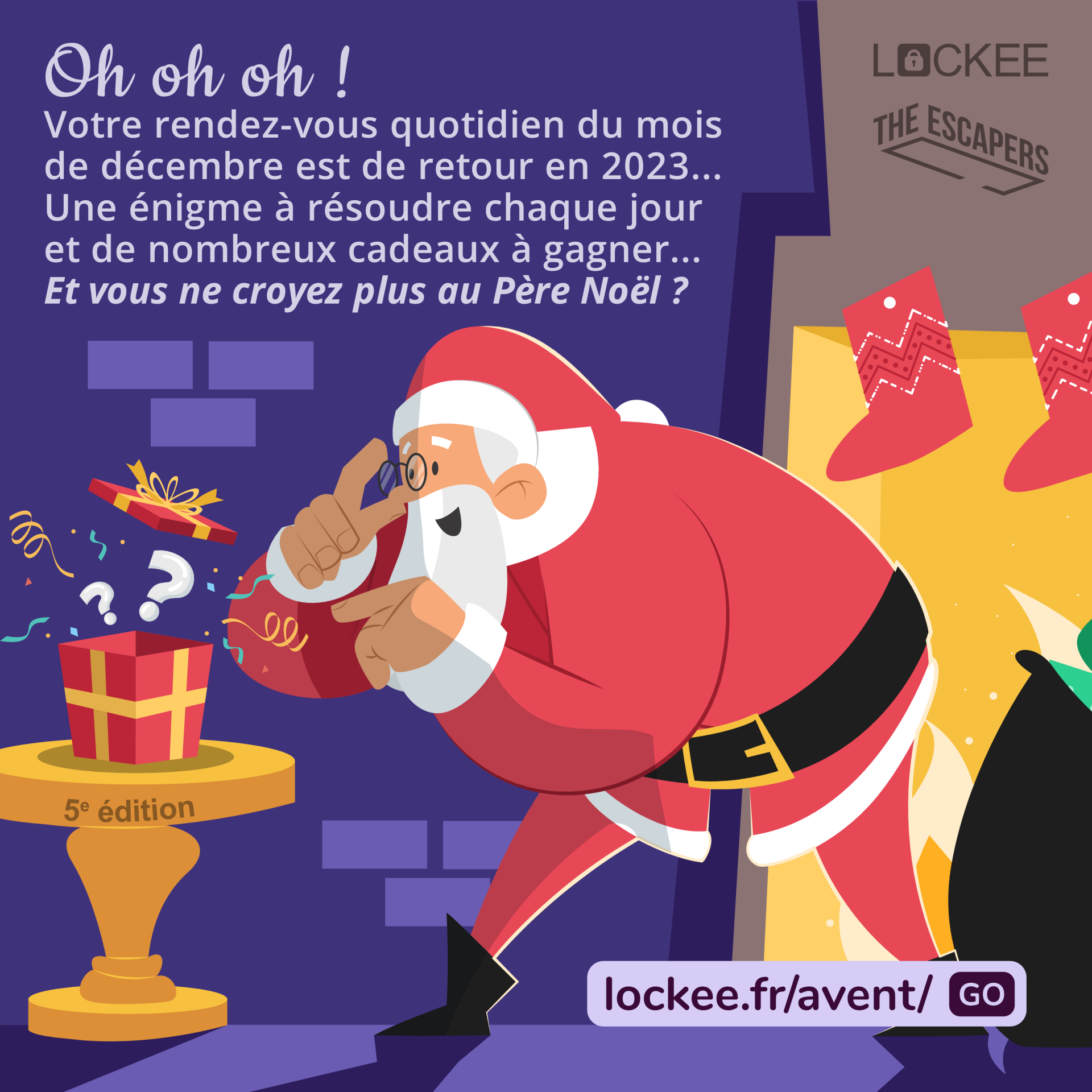 Calendrier de l'Avent Lockee